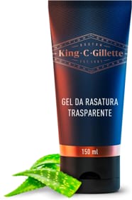 I migliori saponi, creme e gel da barba: Recensione King C. Gillette Gel Da Barba Trasparente